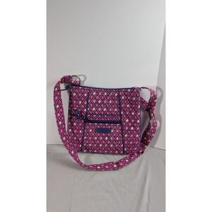 Vera Bradley Hipster Crossbody feat. Katalina Pink Diamonds pattern
